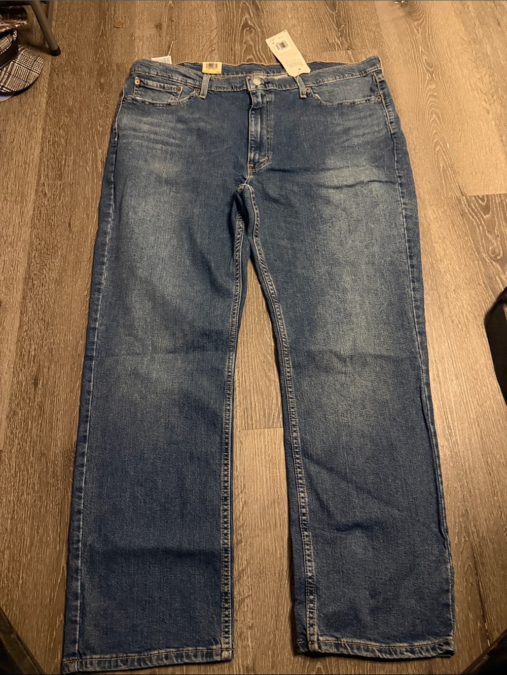 Levi's Men's Straight Jeans - Dark Blue Wash